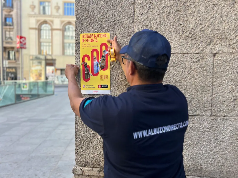 Pegado de carteles